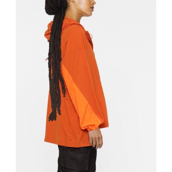 Y-3 • Yohji Yamamoto Adidas Orange Hooded Windbreaker Jacket - Picture 14 of 16